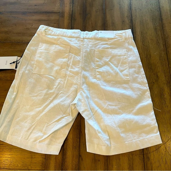 NWT Onia The Stretch Linen Men’s Traveler Short, White, size 30, Casual, Preppy - Picture 4 of 15